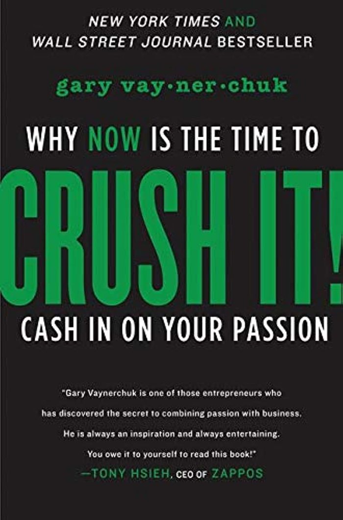 Crush It! by Gary Vaynerchuk, book cover