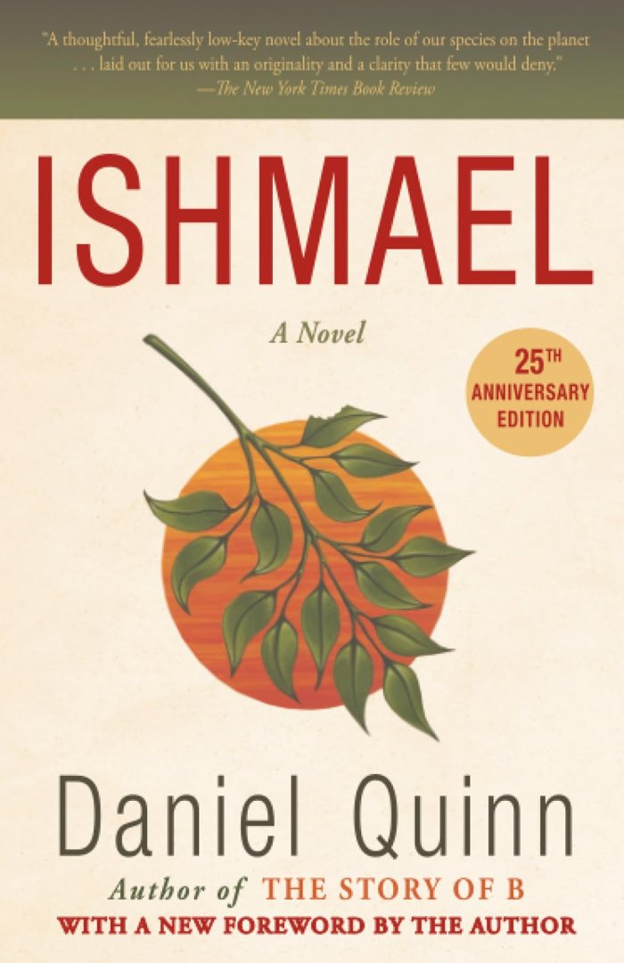 Ishmael by Daniel Quinn, book cover