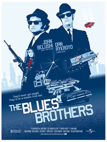 The Blues Brothers movie poster