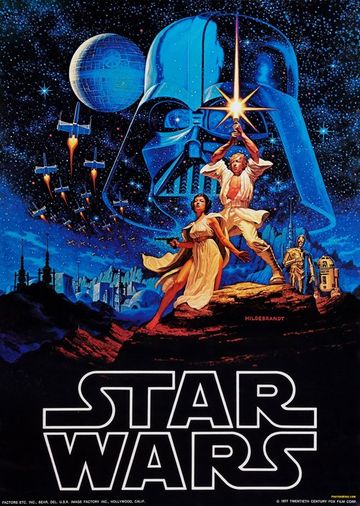 Star Wars movie poster